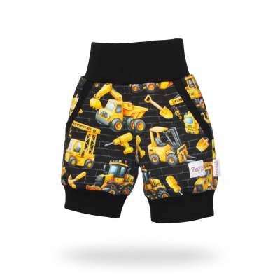 Kraťasy stavební stroje